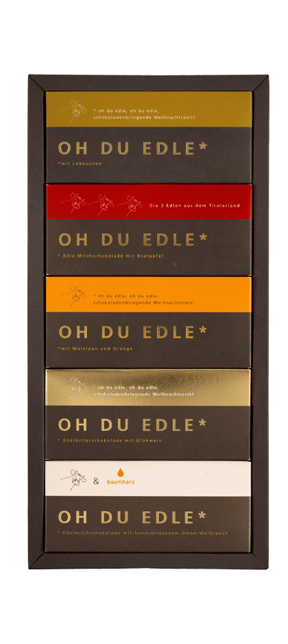 Oh du Edle in 5er-Schachtel