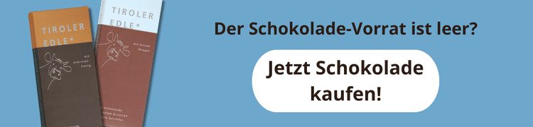 Schokolade-Vorrat leer? - Jetzt Schokolade kaufen!