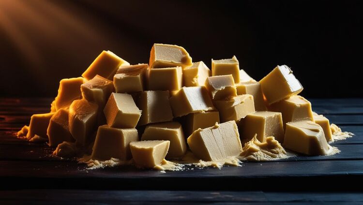 Kakaobutter-Würfel_KI-generated by Canva Dreamlab