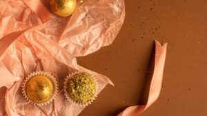 Geschenk, Schleife, Schokolade